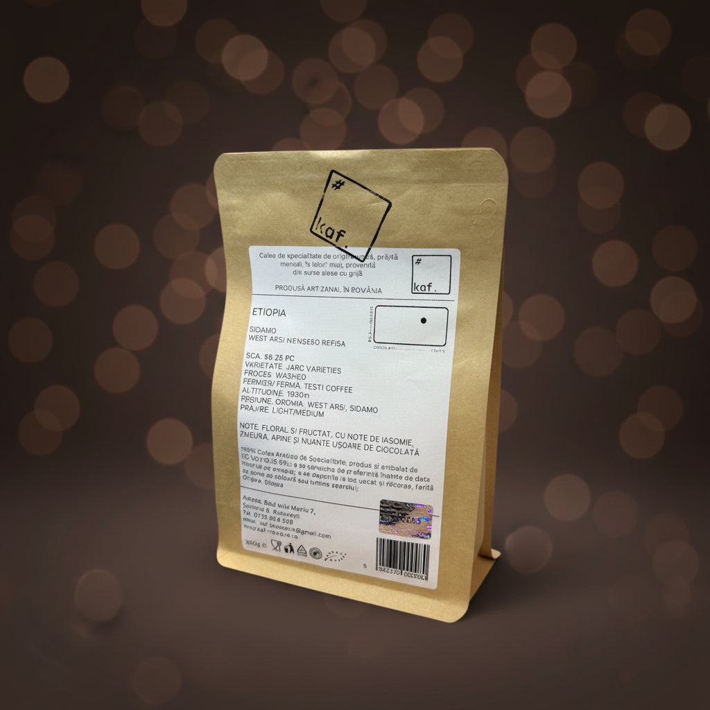 Specialty Coffee Single Origin ETHIOPIA Sidamo West Arsi Nensebo Refisa/ Microlot